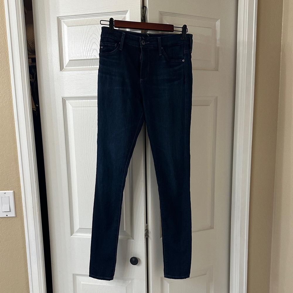 AG Farrah high-rise skinny jeans